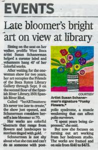 Late Bloomers Art On Exhibit Late Bloomers Art On Exhibit